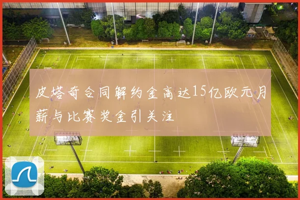 皮塔奇合同解约金高达15亿欧元月薪与比赛奖金引关注